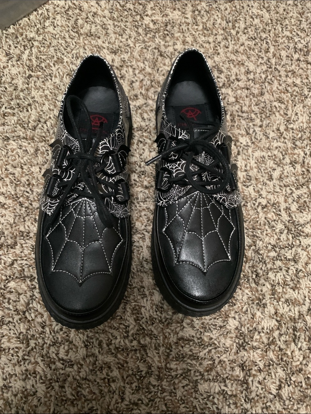 Strange Cvlt Krypt Web Creepers, Size 8